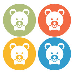 Toy bear icon
