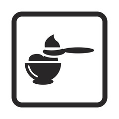 Baby food icon