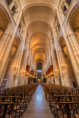 Fototapeta premium The Basilica of St. Sernin in Toulouse, France.