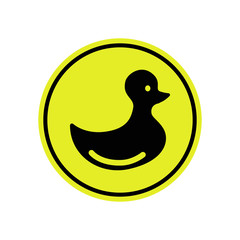 Toy duck icon