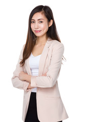 Asian young businesswoman