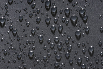 Water drops on a texture

