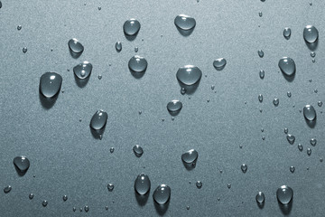 Water drops on a texture

