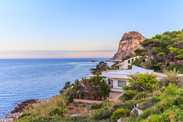 Sicilian Coastline in the Evening