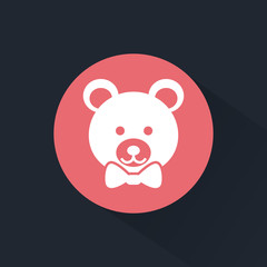 Toy bear icon