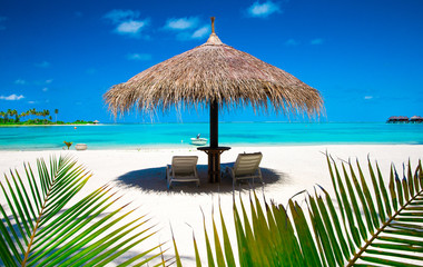 tropical beach in Maldives