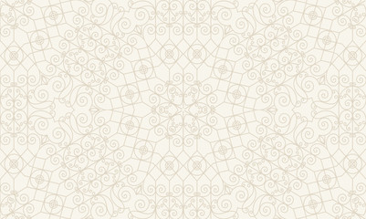 vintage seamless monochrome geometrical pattern