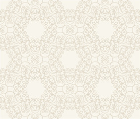 vintage seamless monochrome geometrical pattern