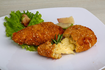 Fried cheese