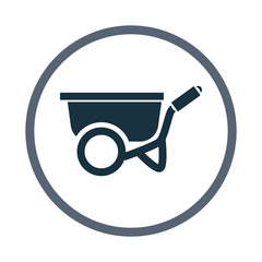 Wheelbarrow icon
