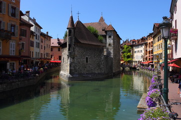 Fototapeta na wymiar Annecy haute-Savoie Rhône-Alpes France