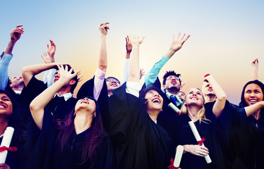 Student Celebration Education Graduation Happiness Concept