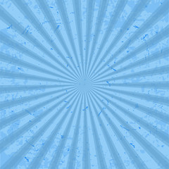 blue rays. beautiful background. Sunrise