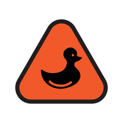 Toy duck icon