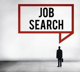 Fototapeta premium Job Search Searching Career Application Concept