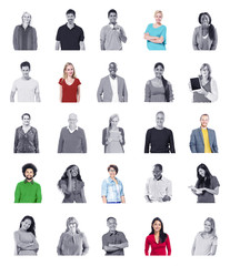 Diverse People Global Communications Technology Concept