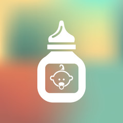 Baby food icon