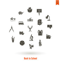 School and Education Icons