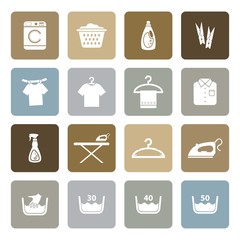Laundry icon. Housework icon. Vector Illustration. EPS10