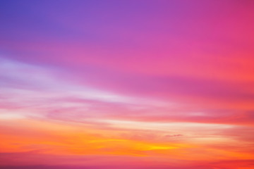Obraz premium Wieczorne niebo