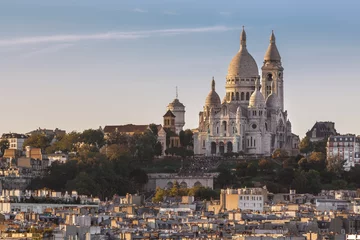 Poster Die Basilika des Heiligen Herzens von Montmartre © PUNTOSTUDIOFOTO Lda