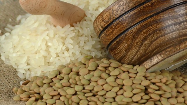 Legumes Healthy and Natural Mixed Food