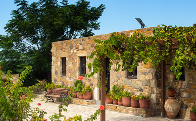 Bauernhaus auf der Insel Kos, Griechenland