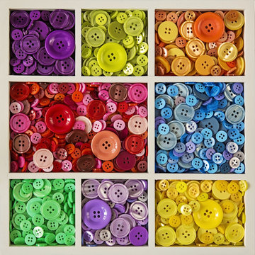 Colorful buttons
