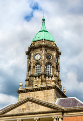 Fototapeta na wymiar Bedford tower of Dublin Castle - Ireland