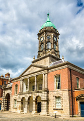 Fototapeta na wymiar Bedford Hall of Dublin Castle - Ireland