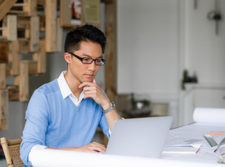 Portrait of young businessman