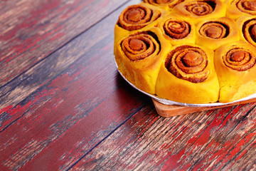 pumpkin cinnamon rolls