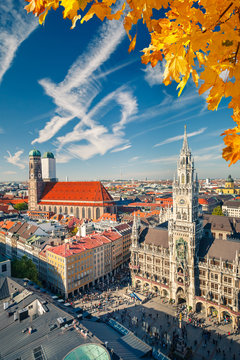 Aerial view of Munchen