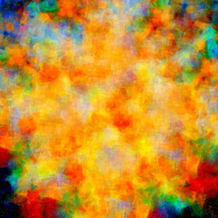 shabby paint and plaster cracks