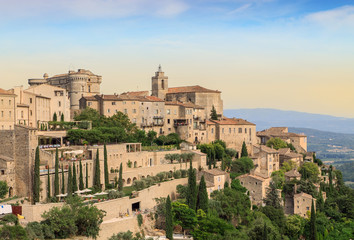 Fototapeta na wymiar Gordes in the South of France, charming small town