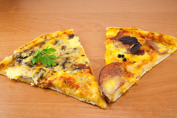 Pizza with Mozzarella