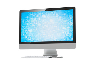 Fototapeta premium Modern Screen Monitor