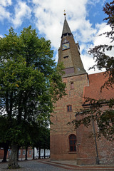 Die alte spätgotische Christkirche in Töndern