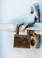 old key on Container