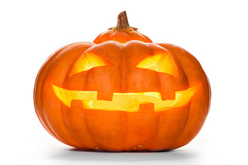Halloween Pumpkin isolated on white background