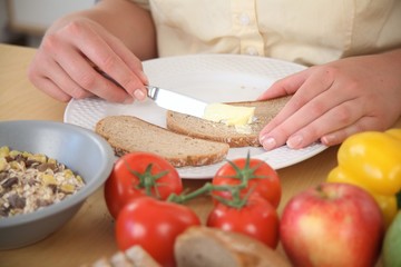 Butterbrot Frühstück