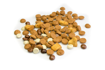 Heap of dutch sweet kruidnoten