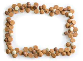 Big framework of dutch sweet kruidnoten