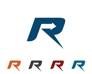 R Letter Logo Templates