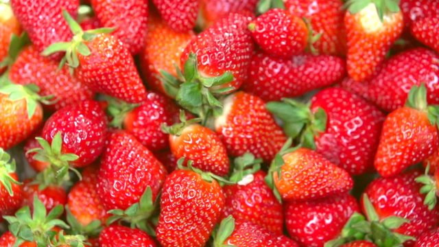 Fresh ripe strawberry. Strawberries background