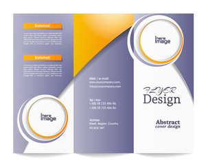 Tri-fold brochure template