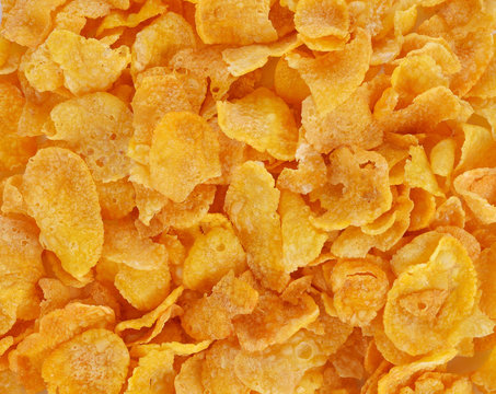 corn-flakes background texture