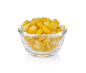 corn isolated on white background