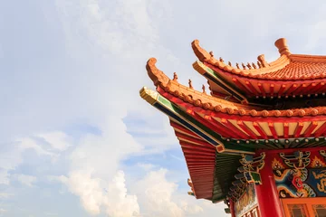 Foto op Plexiglas Tempel beautiful architecture china's temple style