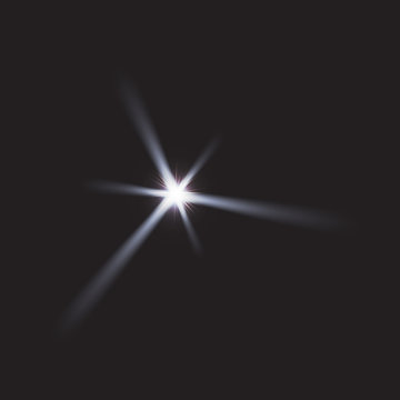  lens flares star lights vector